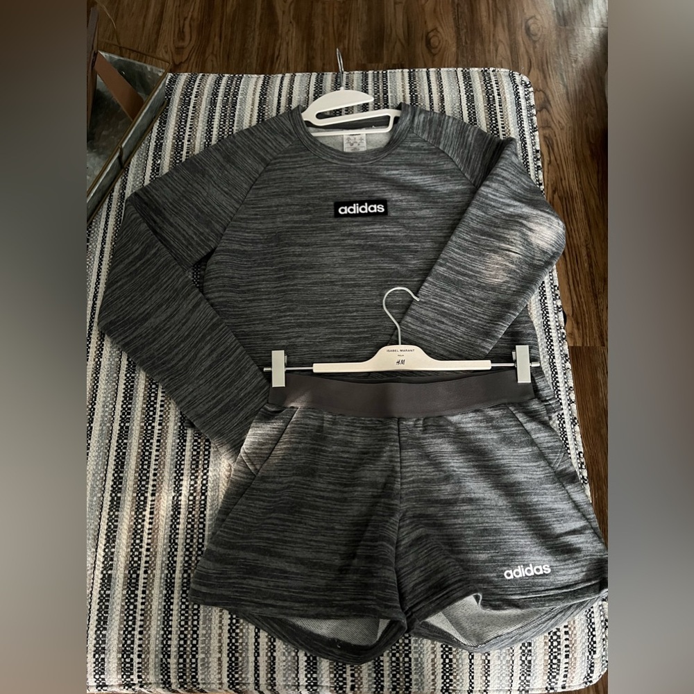 NWOT: Adidas Shorts and Top set